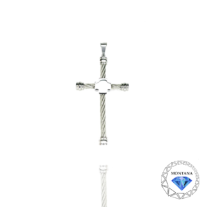 Rope Cross Pendant